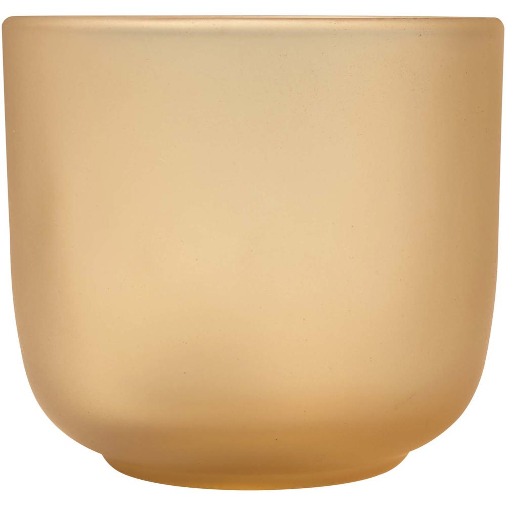 Male glazen bekers van 200 ml met matte afwerking, set van 2