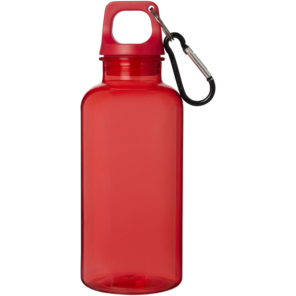 Oregon 400 ml waterfles van RCS-gecertificeerd gerecycled plastic met karabijnhaak