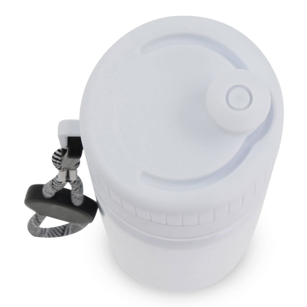 Sportbidon met rand en koord 750ml