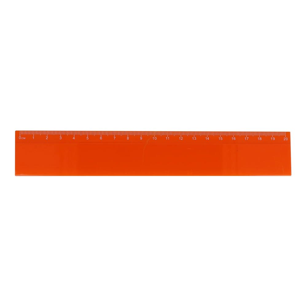 Liniaal 20cm - kopen of bedrukken - Oranje