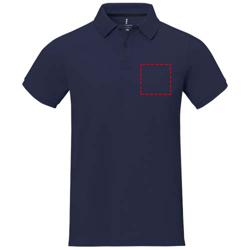 Calgary 200 g/m² herenpolo met korte mouwen