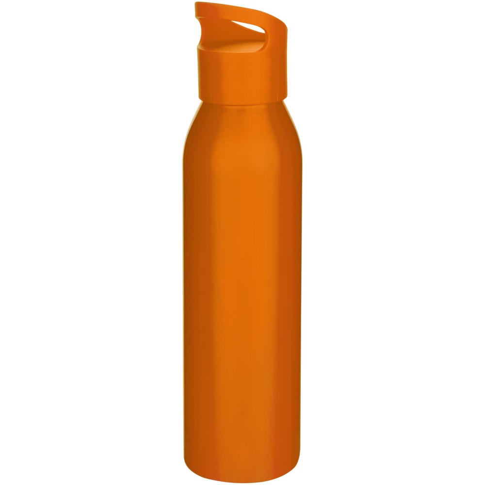 Sky 650 ml RCS gerecyclede enkelwandige roestvrijstalen waterfles - met logo of onbedrukt bestellen - Oranje
