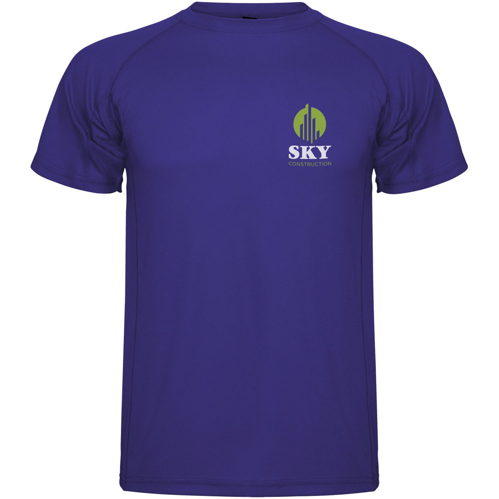Montecarlo 150 g/m² sportshirt met korte mouwen voor heren