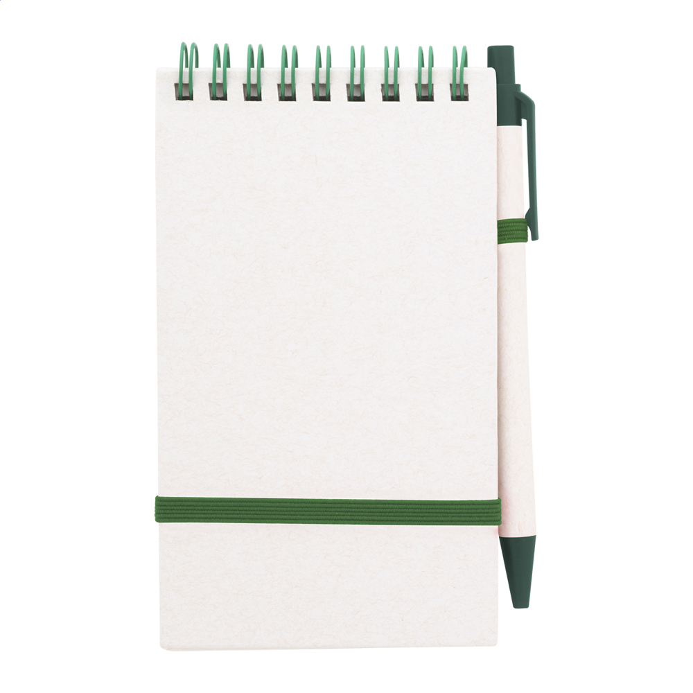 Relact Jot - notitieboekje van melkpak - voor bedrijven en relatiegeschenken - Groen