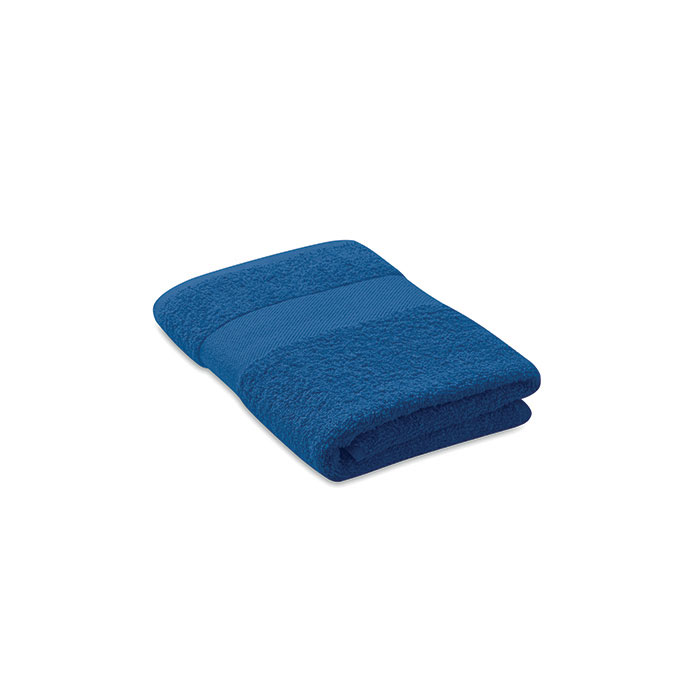 TERRY - Handdoek organisch 100x50 - bedrukt of onbedrukt verkrijgbaar - Royal Blauw