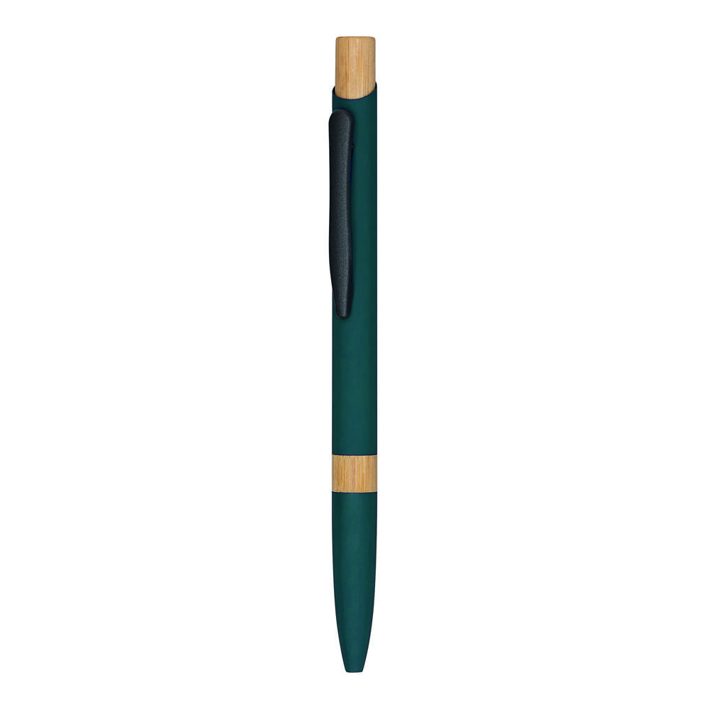 BAMBOO SYMPHONY - Aluminium balpen - met logo of onbedrukt bestellen - Groen