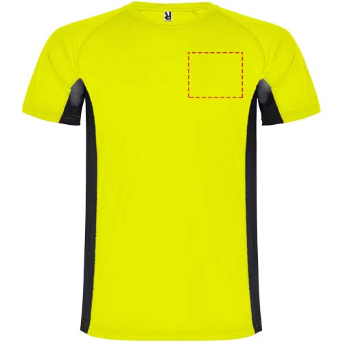 Shanghai 140 g/m² sportshirt met korte mouwen voor heren