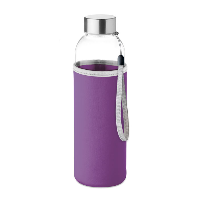 UTAH GLASS - Drinkfles 500ml - voor bedrijven en relatiegeschenken - violet