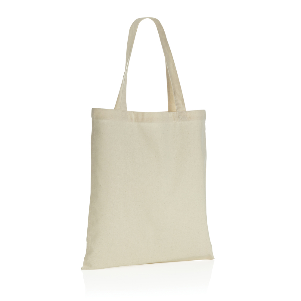 Impact AWARE™ gerecycled katoenen draagtas 145gsm