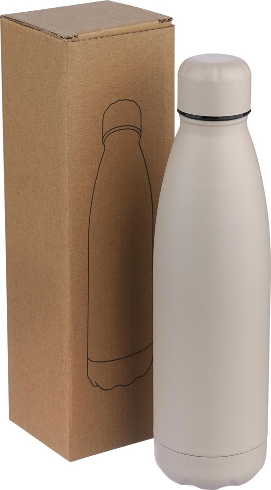 Gerecyclede dubbelwandige drinkfles 500 ml Sunny