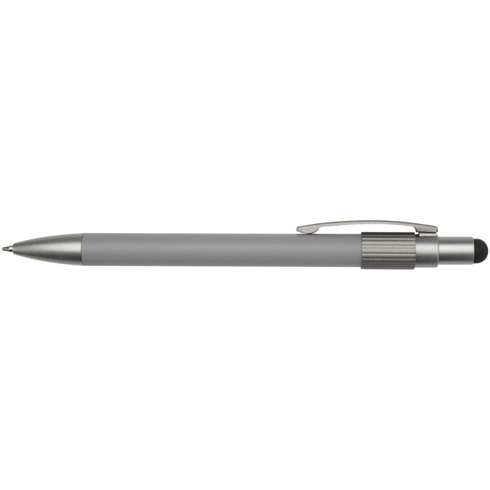 Rill RCS gerecycleerde balpen met stylus en fidget spinner (blauwe inkt)