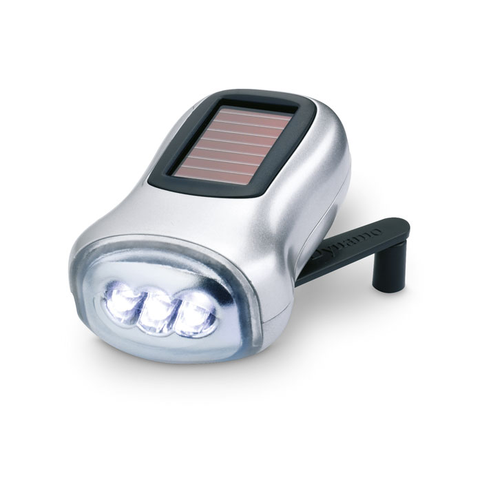 DYNASOL - LED zaklamp groene energie - voor bedrijven en relatiegeschenken