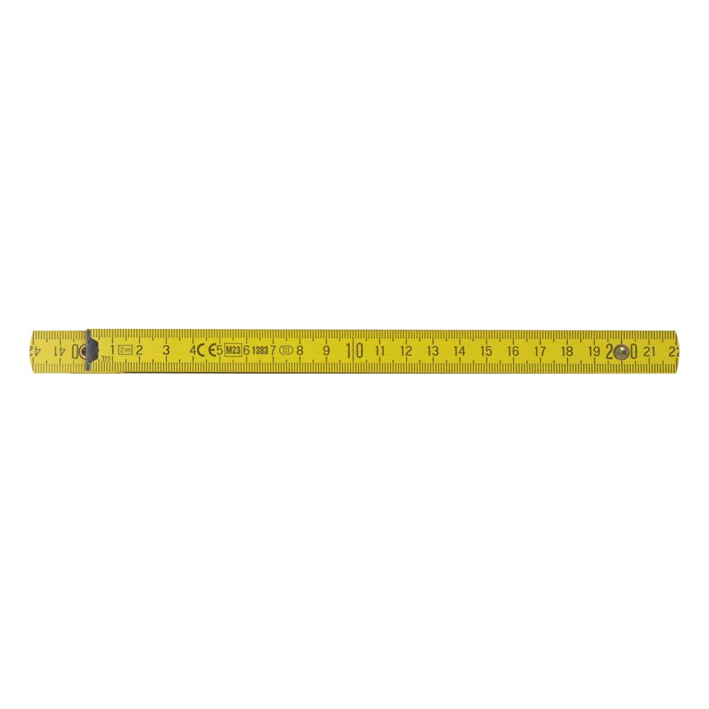 Duimstok hout 2m premium gekleurd