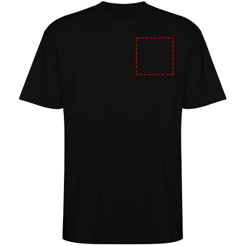 Bull 210 g/m² oversized unisex T-shirt met korte mouwen