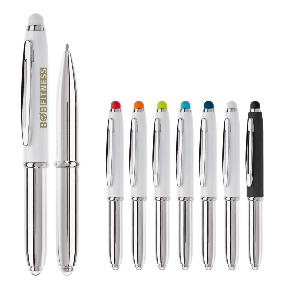 Balpen Shine stylus metaal - kopen of bedrukken