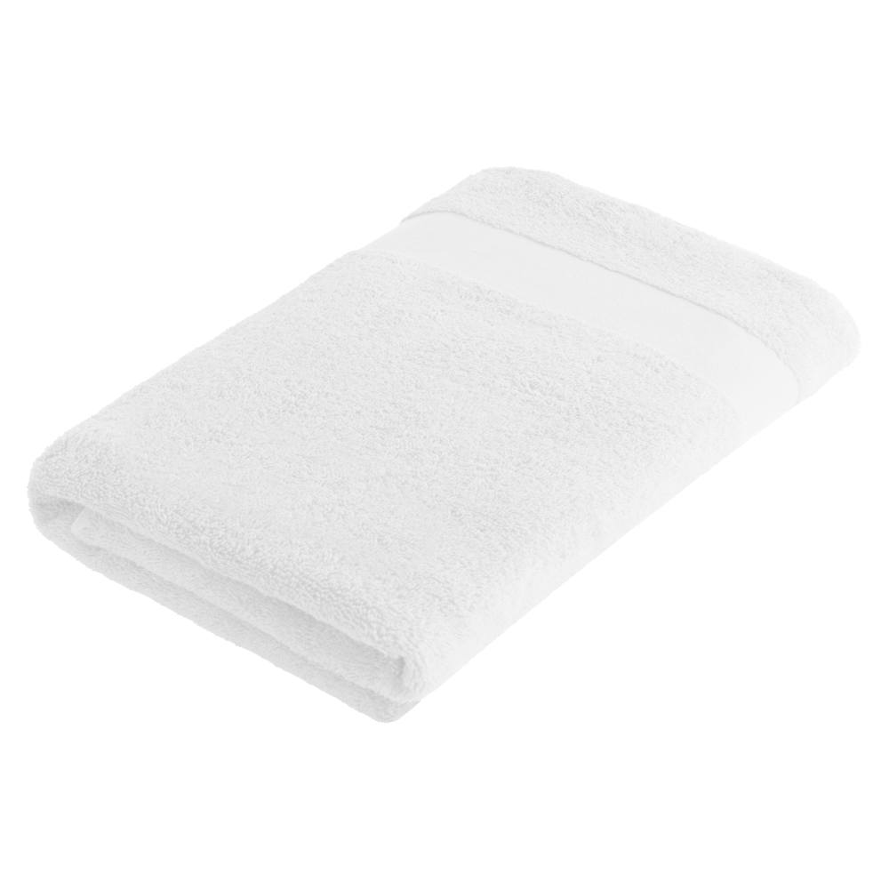Sophie Muval handdoek 140x70 cm, 450 gr/m² - met logo of onbedrukt bestellen - Wit (White) / Wit