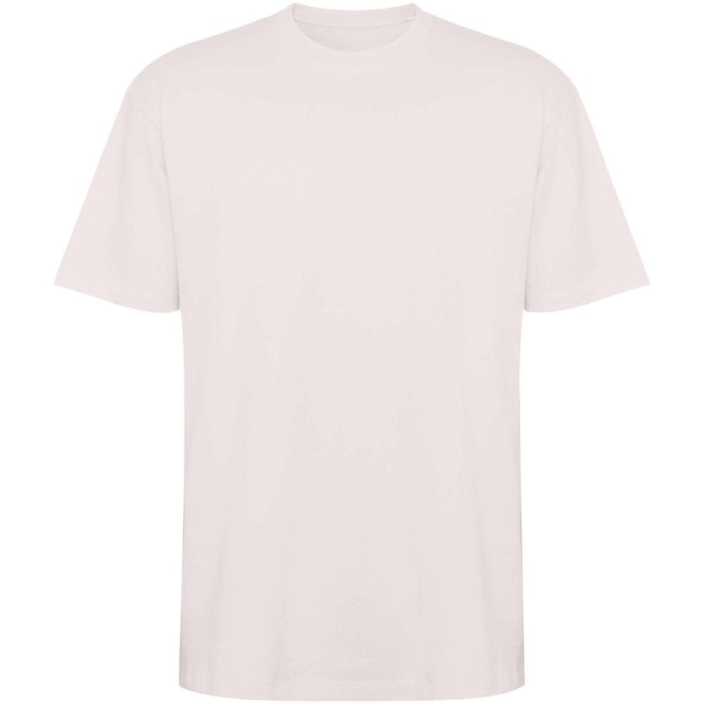 Bull oversized unisex T-shirt met korte mouwen - voor bedrijven en relatiegeschenken - Vintage wit