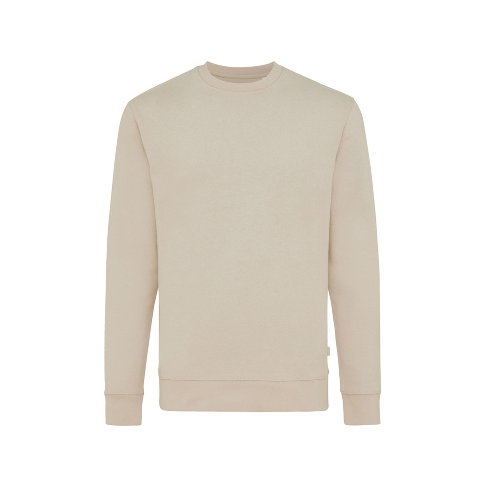 IQONIQ Zion gerecycled katoen sweater - voor bedrijven en relatiegeschenken - desert (± PMS 14-0708 TCX)