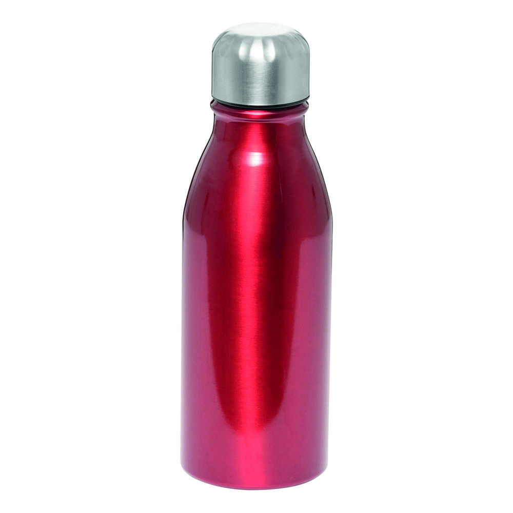 FANCY - Aluminium drinkfles - met logo of onbedrukt bestellen - rood