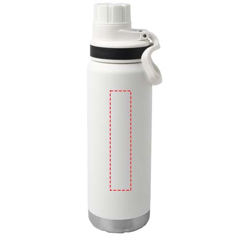 Fortis 700 ml RCS-gecertificeerde waterfles van gerecycled roestvrij staal met koperen vacuümisolatie (geschikt voor koolzuur