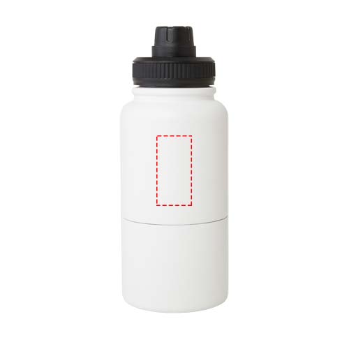 Dupeca 840 ml geïsoleerde waterfles van RCS-gecertificeerd roestvrijstaal