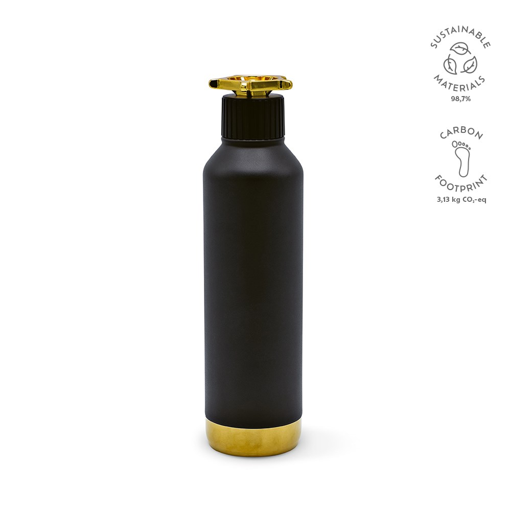 Spiglo Fles Gerecycled Roestvrij Staal 780 ml - met logo of onbedrukt bestellen - Gouden