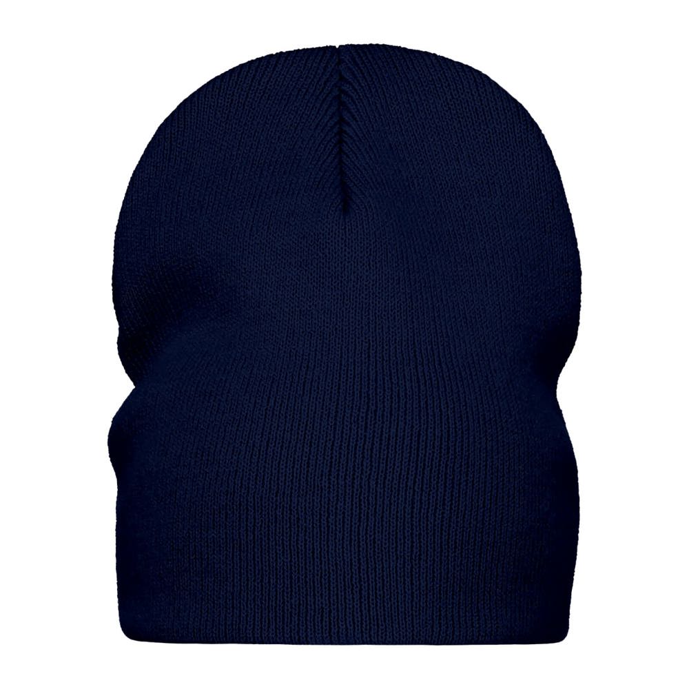Gebreide muts zonder omslag - bedrukt of onbedrukt verkrijgbaar - Navy (PMS 533c) / Navy