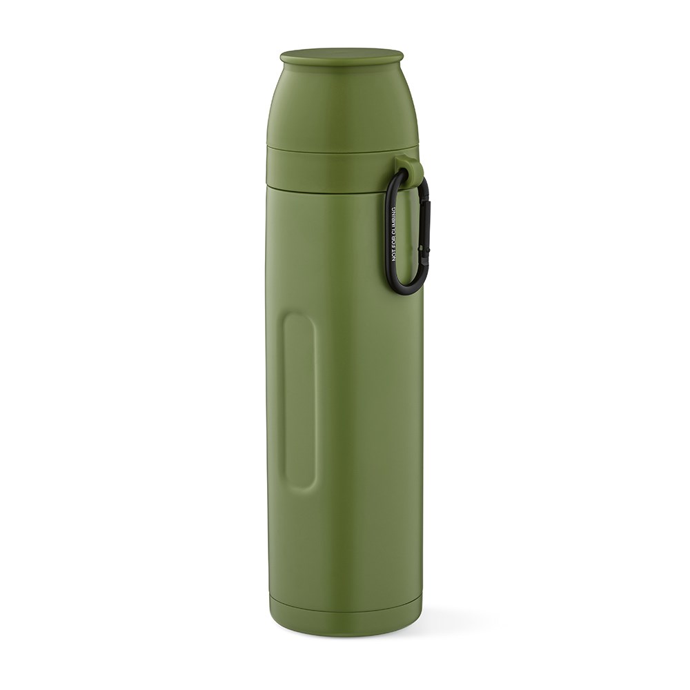 Flinders thermosfles gerecycled roestvrij staal 1080 ml - Legergroen