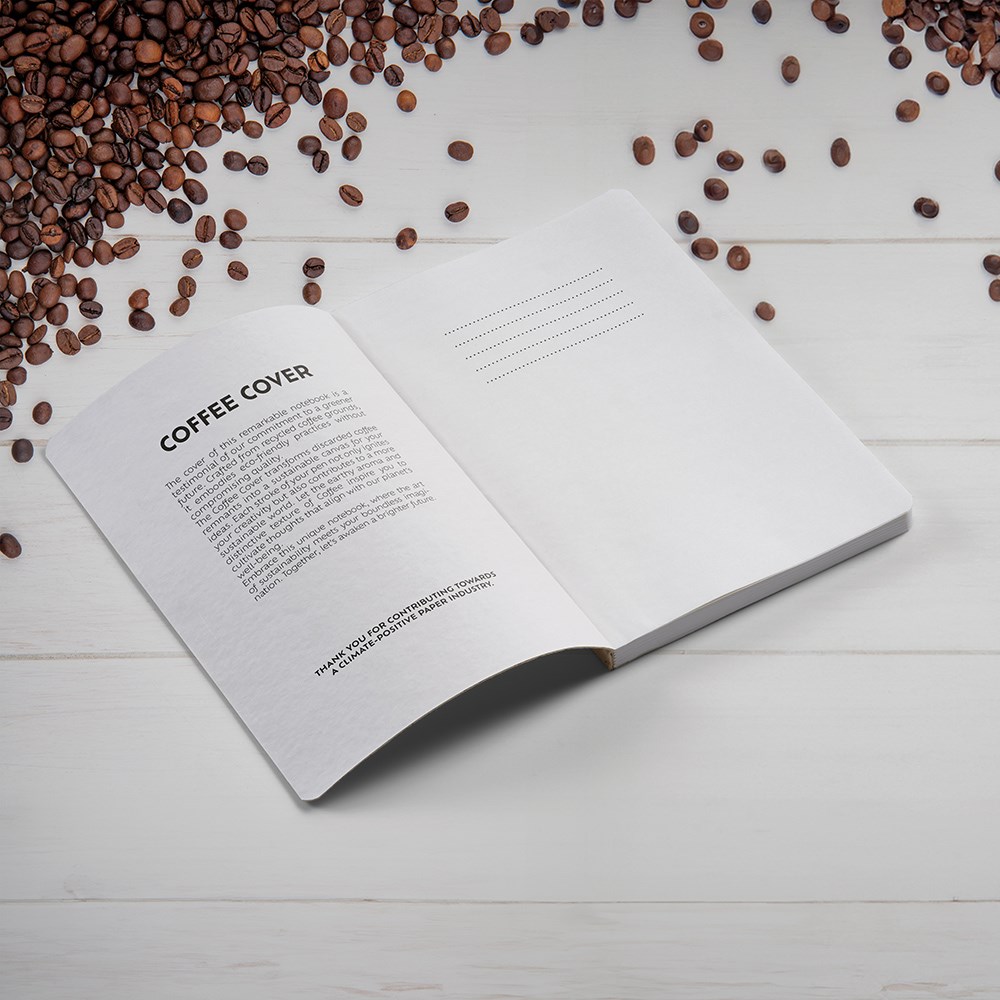Doyle notitieboek A5 gerecycled papier 80 gsm - Lichtbruin
