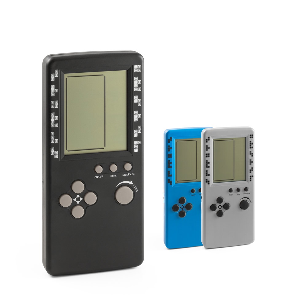 BRANSON. Klassieke console met 26 games in ABS - voor bedrijven en relatiegeschenken