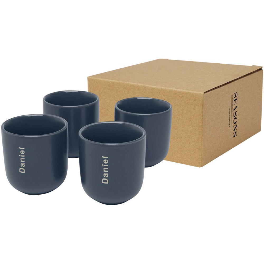 Male 90 ml 4-delige set espressokopjes