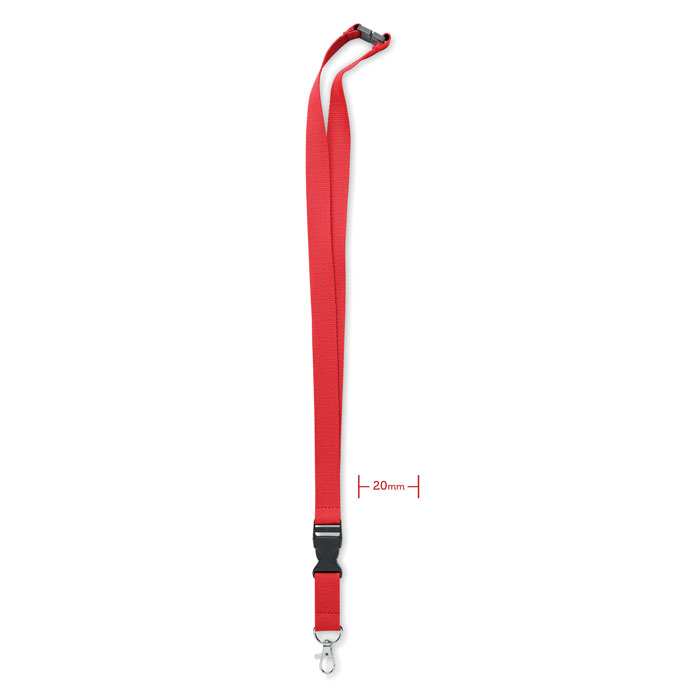 LANNYCOT - Lanyard katoen 20mm - voor bedrijven en relatiegeschenken