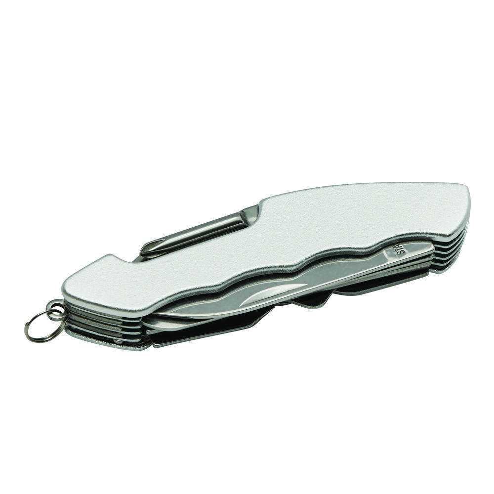 ALL TOGETHER - 11-delig multitool - kopen of bedrukken - Zilver