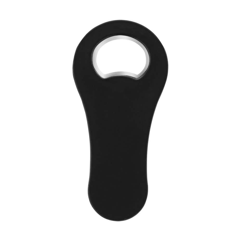Swirl - RABS flesopener - voor bedrijven en relatiegeschenken - Zwart