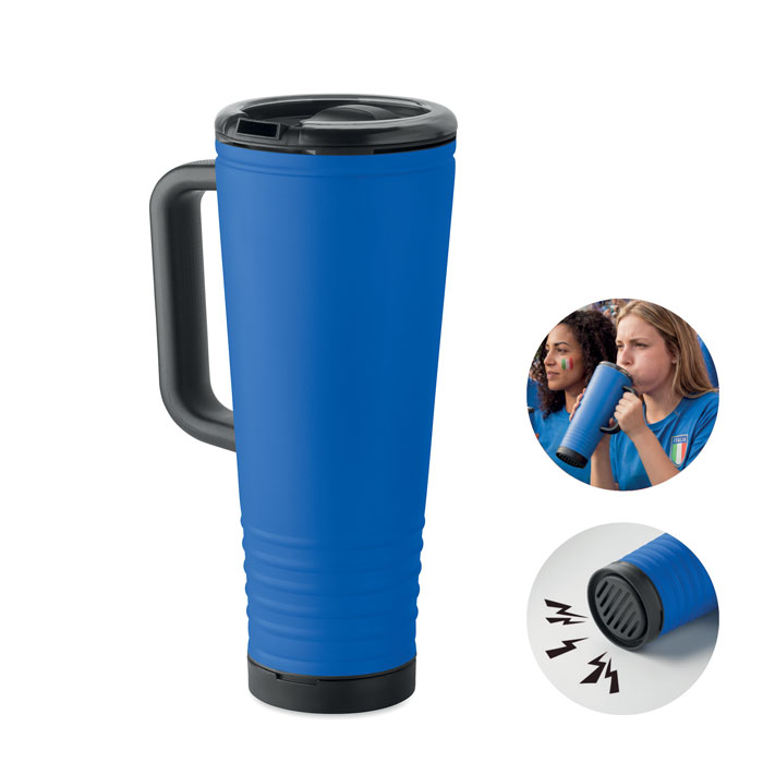 HOWLER CUP - Dubbelwandige beker 700ml. - met logo of onbedrukt bestellen - Royal Blauw