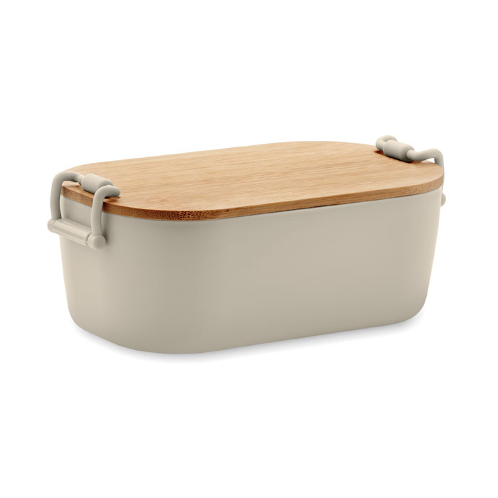 LEKKER - PP lunchbox 700ml - bedrukt of onbedrukt verkrijgbaar - Beige