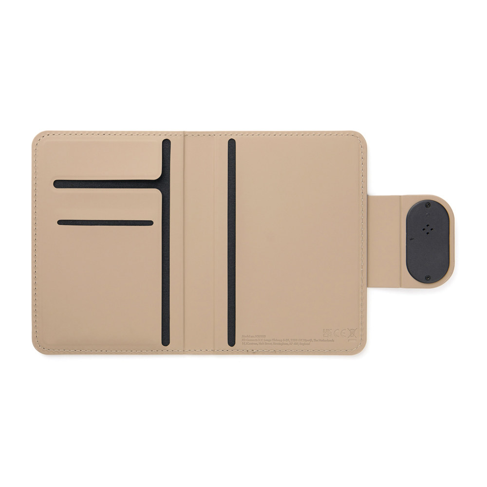 VINGA Baltimore RCS Passport houder met Dual FInder