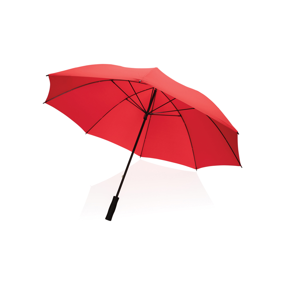 30" Impact AWARE™ RPET 190T storm proof paraplu - kopen of bedrukken - rood (± PMS 032)
