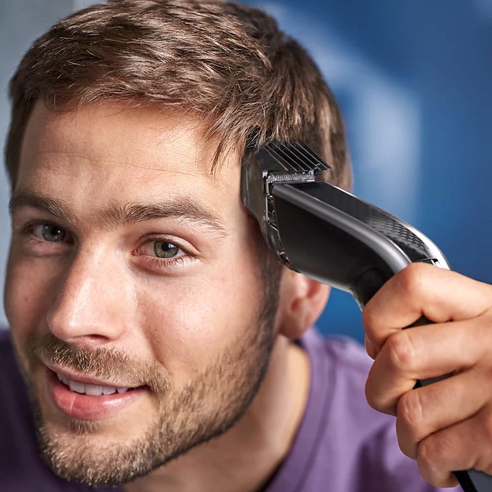 HC7650|Philips snoerloze afspoelbare tondeuse met accessoires