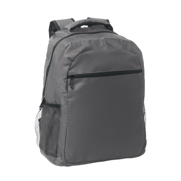 PUTER / TOPPER - 15 inch laptop rugzak - kopen of bedrukken - Steengrijs