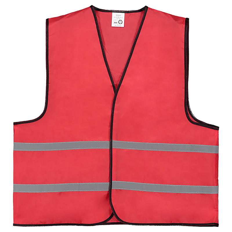 Promo veiligheidshesjes - met logo of onbedrukt bestellen - rood