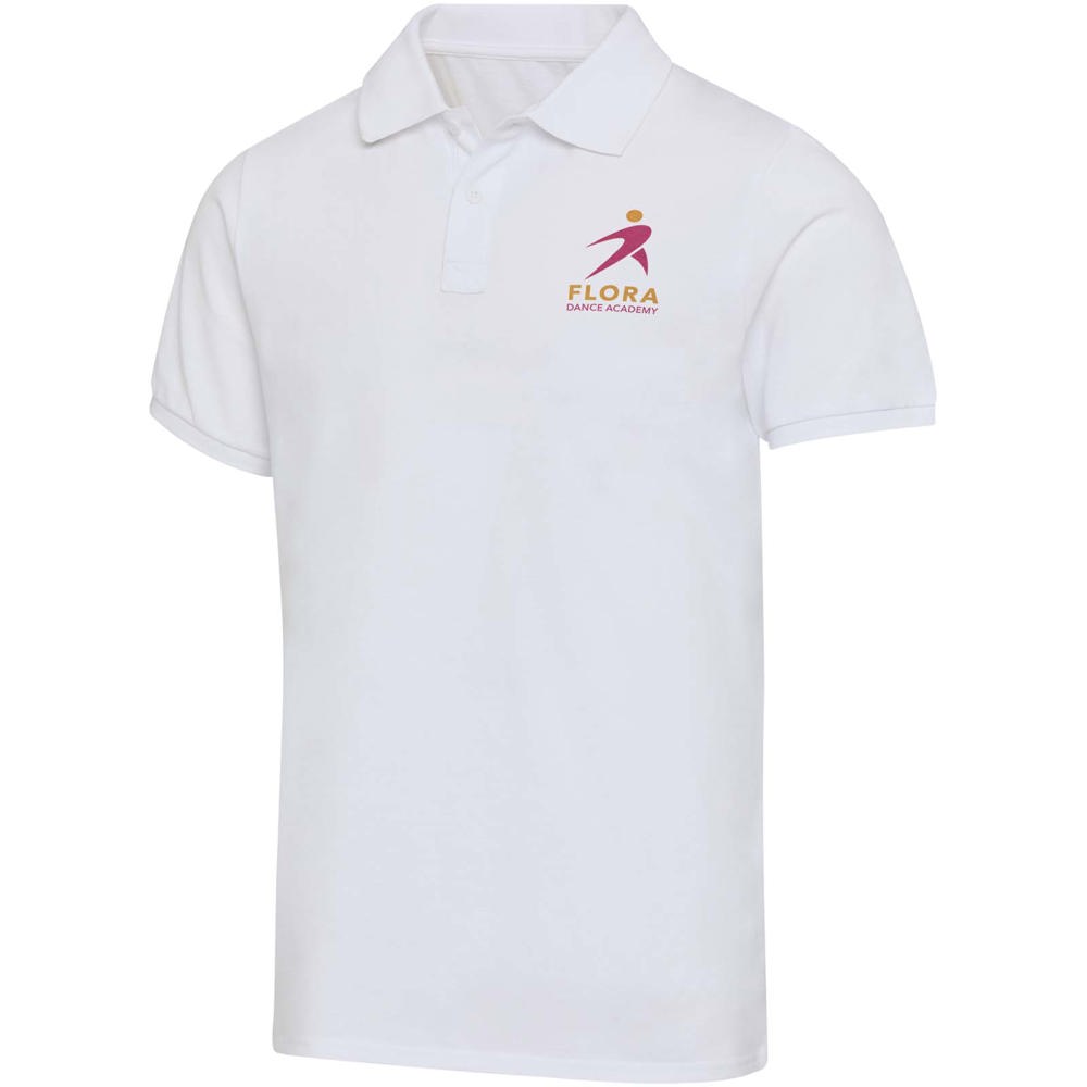 Beryl 220 g/m² unisex OCS gecertificeerde organische gerecyclede polo met korte mouwen