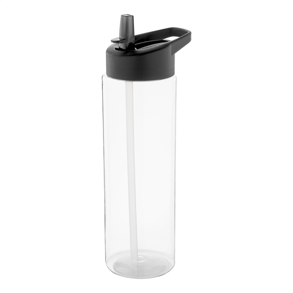 Fitty - RPET bidon - voor bedrijven en relatiegeschenken - zwart