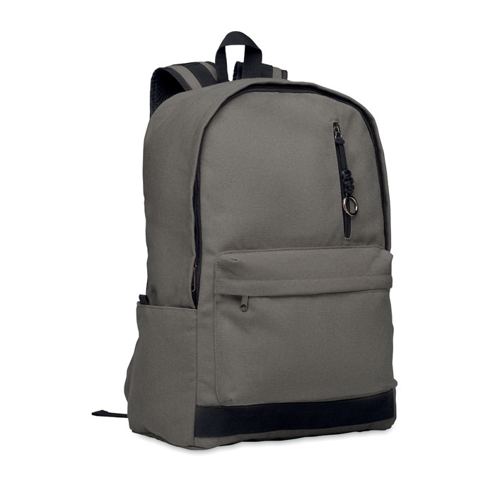 LEIRUR - 15 inch laptop rugzak - bedrukt of onbedrukt verkrijgbaar - Steengrijs