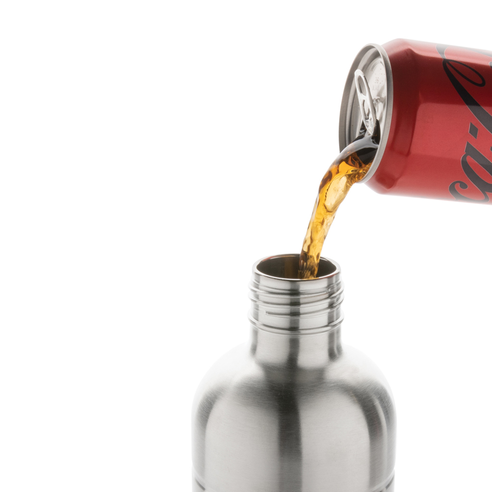 Soda RCS gecertificeerde gerecycled rvs drinkfles
