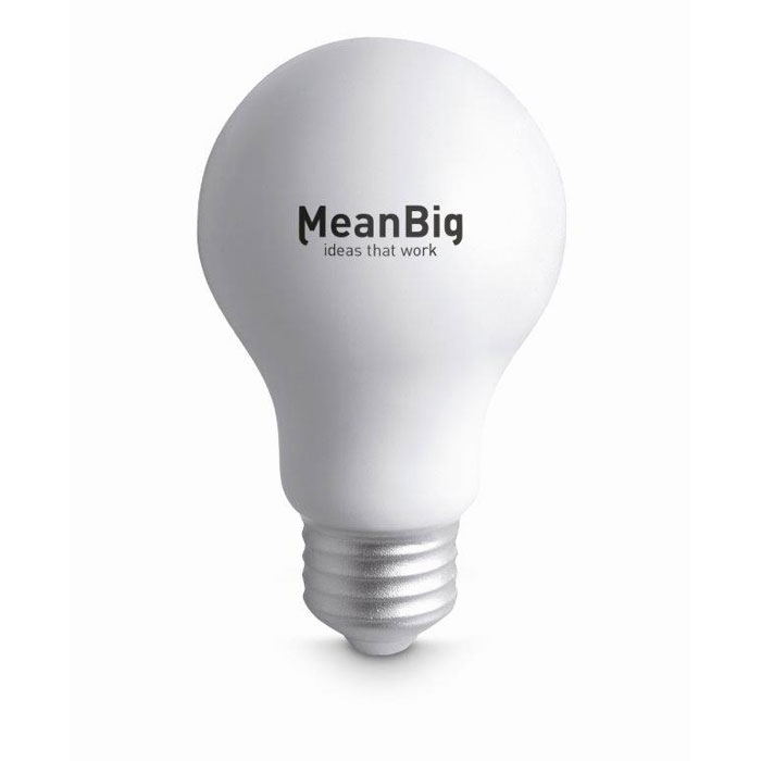 LIGHT - Anti-stress gloeilamp - met logo of onbedrukt bestellen