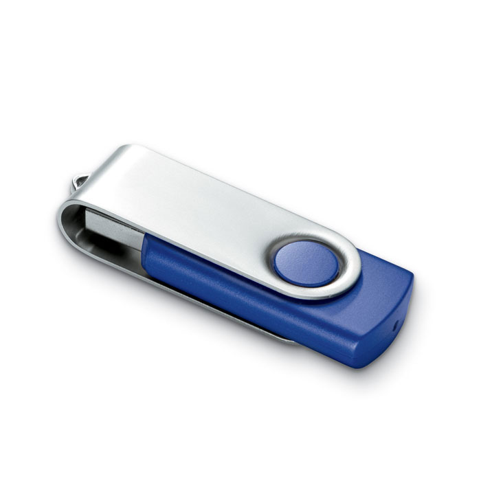 TECHMATE - Techmate. USB flash 8 GB - voor bedrijven en relatiegeschenken - Royal Blauw