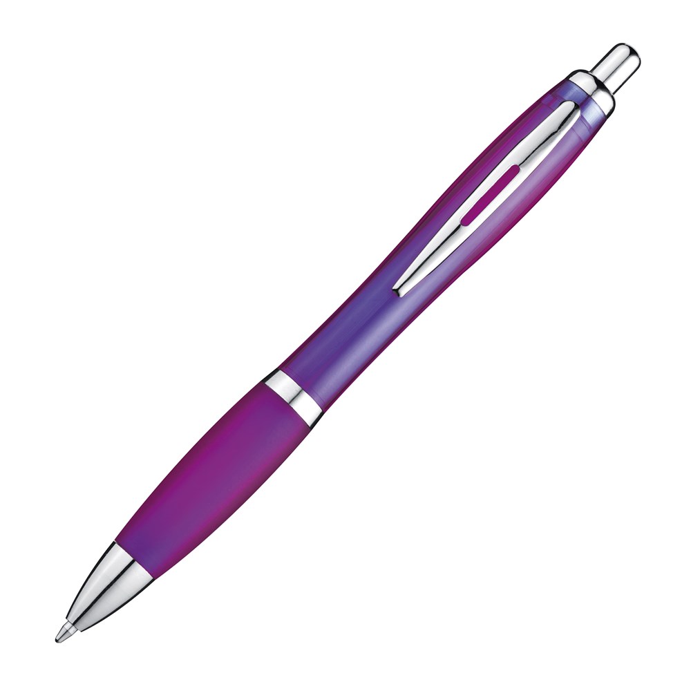 Pen met zilveren metalen clip