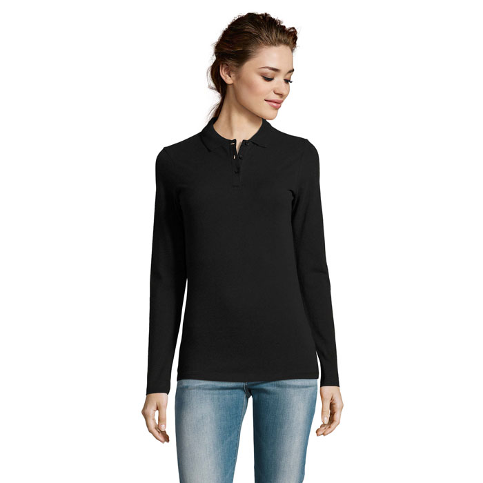 PERFECT LSL WOMEN - PERFECT LSL DAMES POLO 180 - voor bedrijven en relatiegeschenken