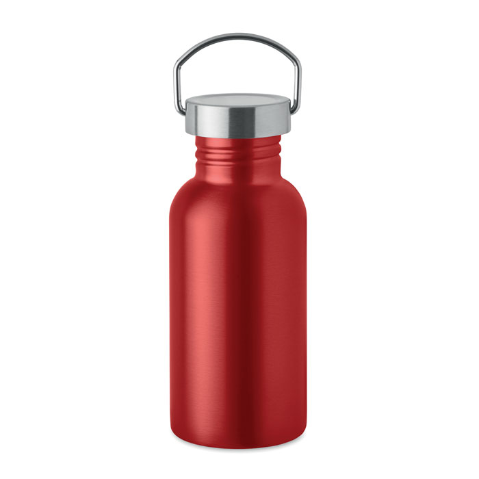 FLORENCE SING - Enkelwandige fles 500ml - voor bedrijven en relatiegeschenken - rood
